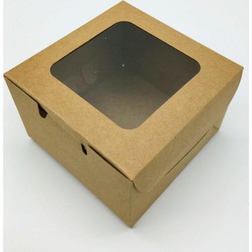 New Style Paper Wedding Candy Box10pcs Packaging For Handmade Cookie/Cake/Chocolate/Coffee Bean
