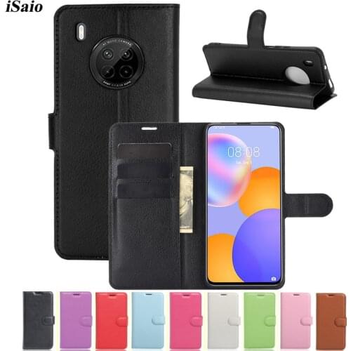 For Huawei Y9A Honor 10X Lite Wallet Case Flip Leather Cover for Huawei Enjoy 20 plus 5G DNN-LX9 Phone Case Cover with Card Slot