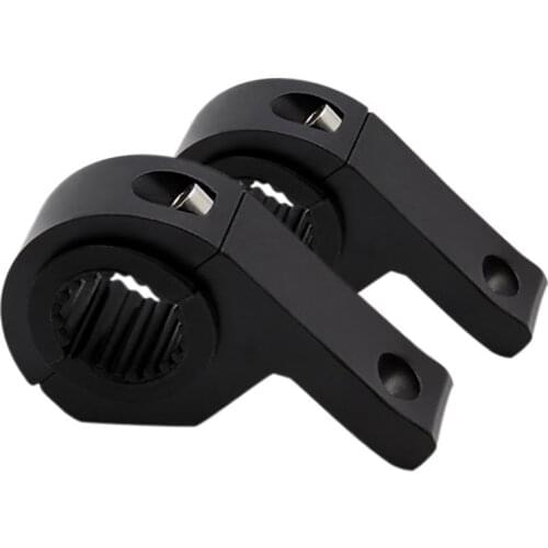 2PCS 1.25inch 30MM Motorcycle Mount Fog Light Bracket Spotlight Clamp Bracket for Car Motorcycle Crash Bar Guard Accessories