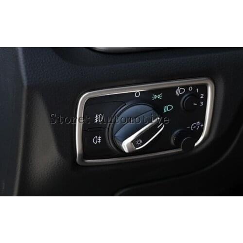 For Audi A3 8V Interior Head Light Switch Button Cover Trim 2012-2015