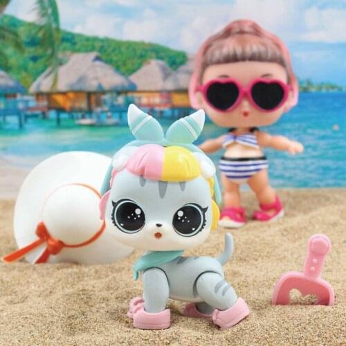 Eaki Dolls Cute Pet Vision Blind Box Baby Girl Toys for Kids Dolls with Original Box Children toys for girls dolls for girls