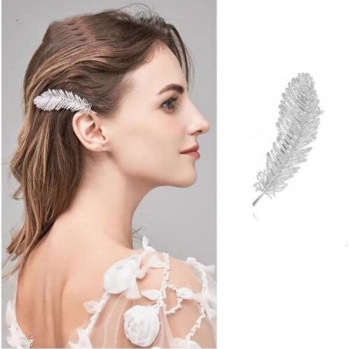 Fashion New Hair Clips For Women Trendy Simple Crystal Hairpin Girls Barrettes Hair Accessories Hairgrip Headwear Side Clip Gift