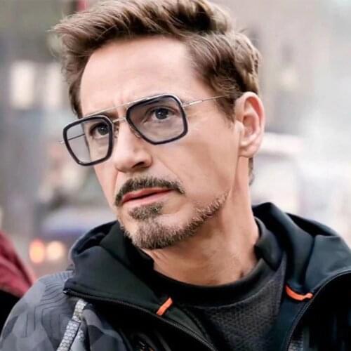 WERGASUN Samjune Iron Man 3 Matsuda TONY stark Sunglasses Men Rossi Coating retro Vintage Designer Sun glasses Oculos Masculino