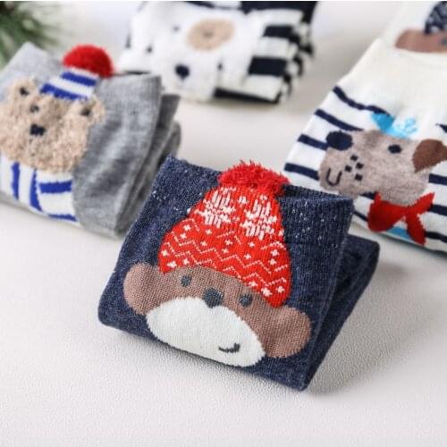 Women Socks Kawaii Cartoon Christmas Short Socks Cute Lovely Sweet Cotton Casual Fashion Ankle Socks Funny Socks Happy Unisex