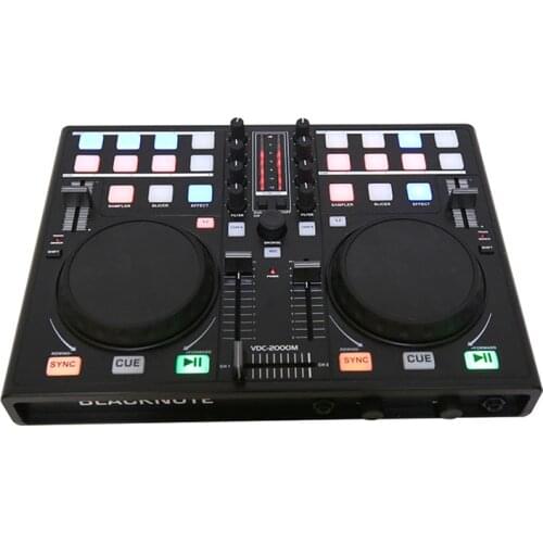 NEW BLACKNOTE DJ controller to play disc players Mixing MIDI controller computer sound mixer mixing console audio mixer