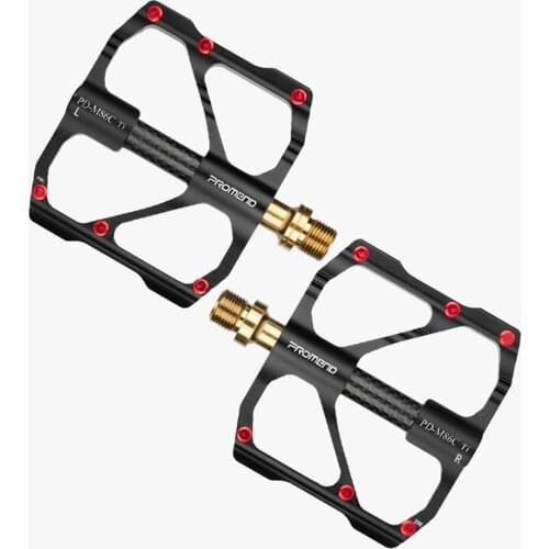 New Road Bike Carbon Fiber Bearing Pedal Riding Accessories Mountain Bike 3 Peilin Pedal Bicycle Pedal Bmx Bicycle Parts