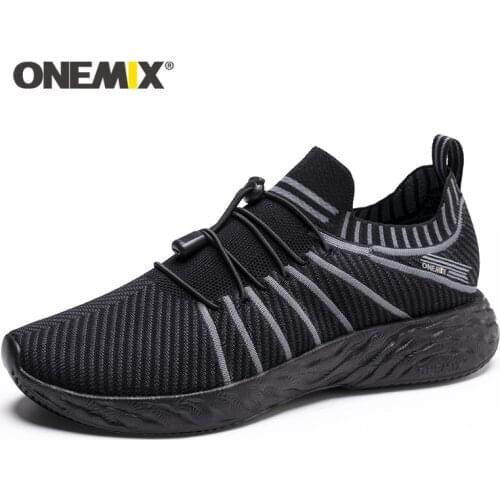 Onemix new summer running shoes for men unisex breathable mesh lightweight sneaker outdoor walking trekking shoes sports sneaker