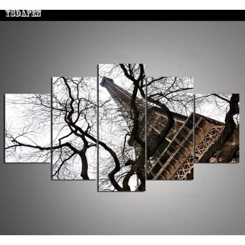 Op de muur HD print olieverf modulaire foto Scenery poster kind room decor woondecoratie 5 stks canvas art z159