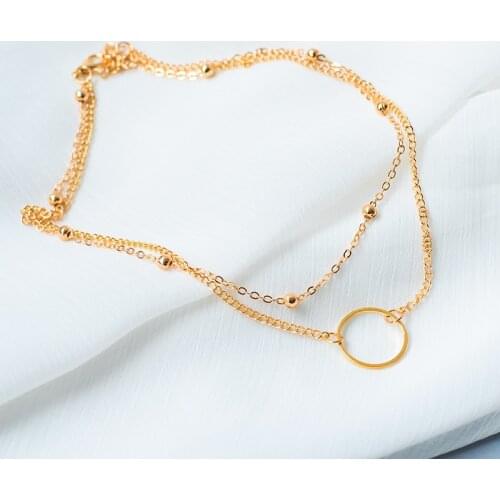 Rock Lock Necklace Women Gold Color Chain Punk Gothic Choker Necklace Collar Statement Pendant Necklaces for Women Jewelry Gift