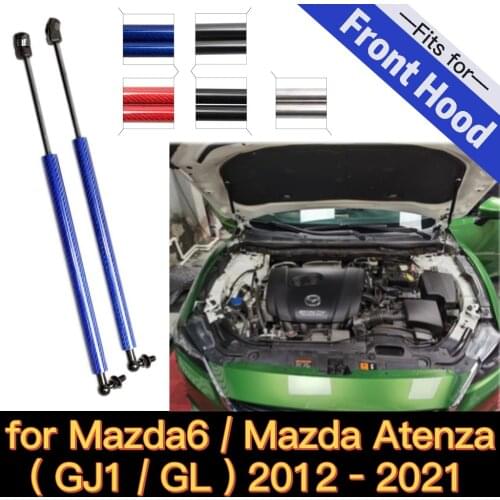 Hood Bonnet Struts for Mazda6 Mazda 6 Mazda Atenza GJ1 GL 2012-2021 Front Gas Springs Lift Supports Shock Dampers Prop Absorber