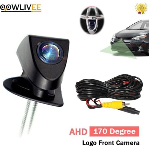 OOWLIVEE AHD 1280P Car Logo Camera Front camera Wide Fisheye Logo Embedded Fit for Toyota/C-HR/Corolla/Avalon/Camry/Ralink/Yaris