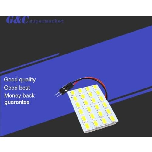 Car-styling High Quality Reading Lights Car Dome Lights 5730 24smd Universal Car Interior Lights Super diy electronics