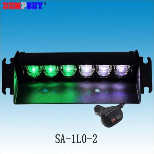 SA-1L0-2 Factory Direct Sale LED Warning Lights/Customized Green White LED Mixed Flashing Signal Lightbars/Warning Deck Lights