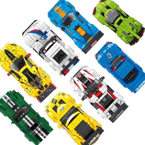 2020 Speed Champions Games New Sports Super Car List Building Blocks DIY Model Bricks Toy Construct Technique City Great Vehicle