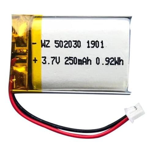 Battery factory direct supply 522030 Bluetooth smart bracelet battery lithium polymer battery rechargeable battery 3.7v