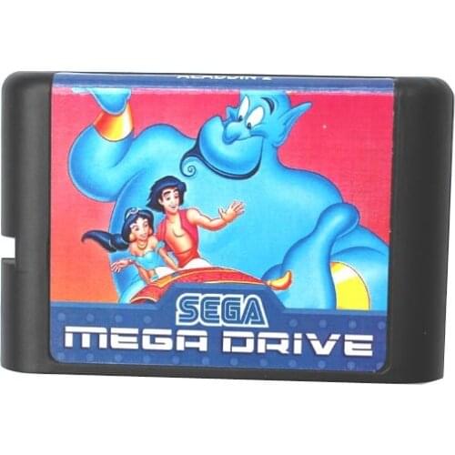 Aladdin II 16 bit MD Game Card For Sega Mega Drive For Genesis