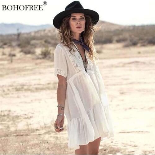 BOHOFREE Loose Summer Dresses