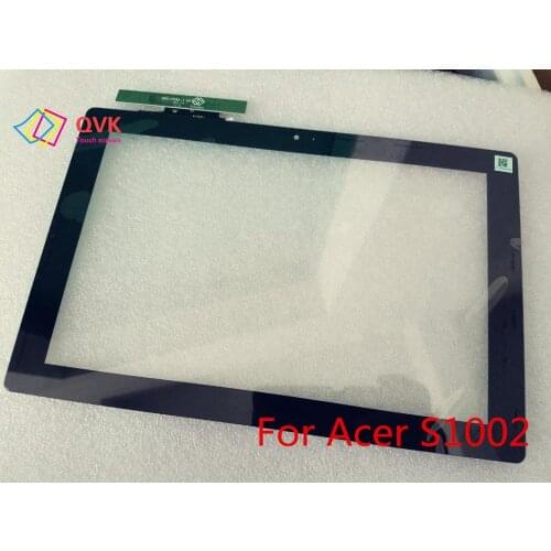 Black 10.1 Inch for Acer One 10 (S1002) (S1001) Tablet Capacitive Touch Screen Panel Repair Replacement Parts Free Shipping