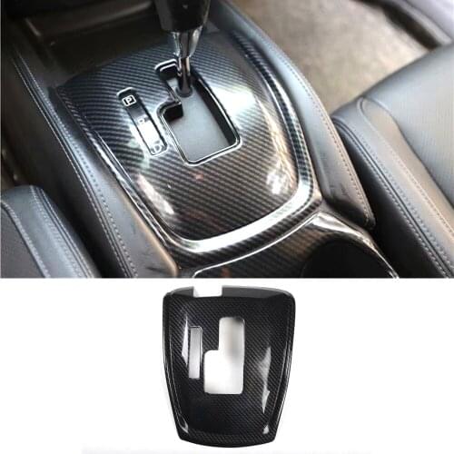 For Nissan X-Trail 2017 2018 2019 2020 LHD Car Gear Shift Panel Cover Sticker Auto Styling Moldings