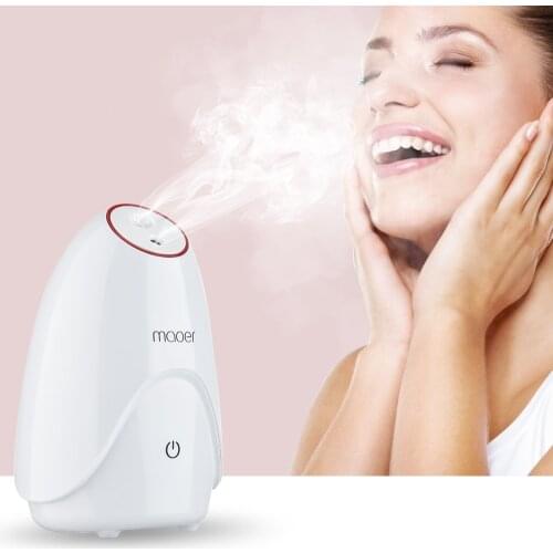 Hot & Cold Nano Ionic Facial Steamer Deep Cleaning Face Sprayer Humidifier Beauty Skin Care Tool Moisturizing Cleansing