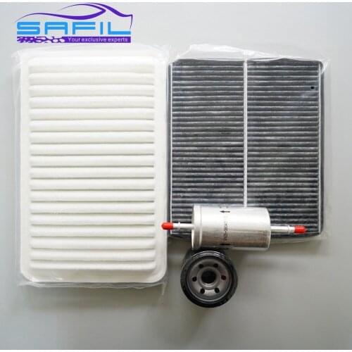 Set filters for mazda 2 1.5 1.6 air +Oil +cabin air + gasoline filter OEM:ZJ01-13-Z40 DG81V3101 5M51-9155-AA LFY1-14-302