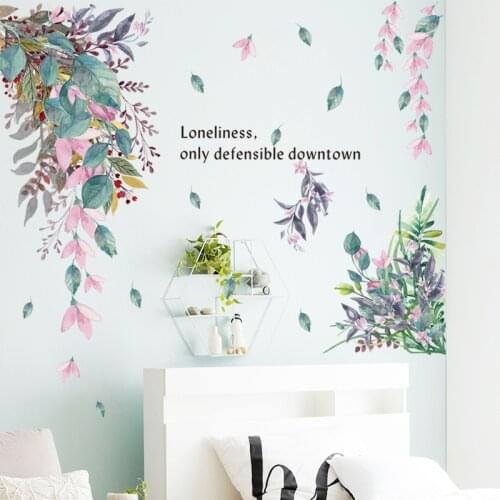 Creative wall stickers for sofa view in living room Waterproof and bright decorative wallpaper Bedroom stickers