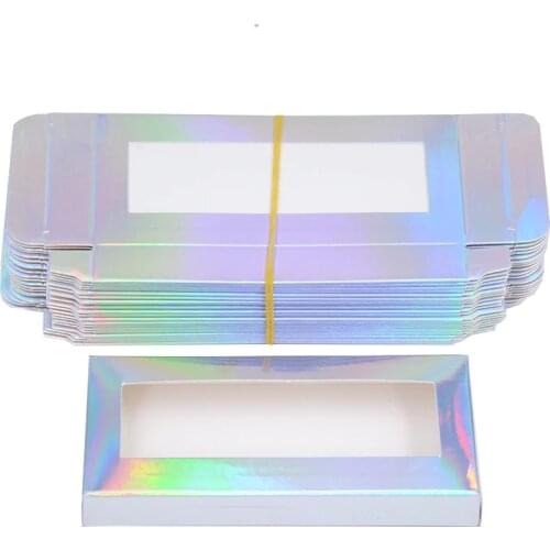 Makeup Case Mink eyelashes Paper Boxes Custom Logo Rectangle Eyelashes Packaging Wholesale Vendors Makeup Hot Sale For Supplies