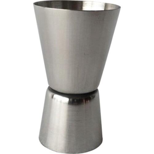 Stainless Steel Double Jigger Shot Glass Cocktail Bartender Mixer Measuring Cup Jigger Kitchen Tools & Gadgets