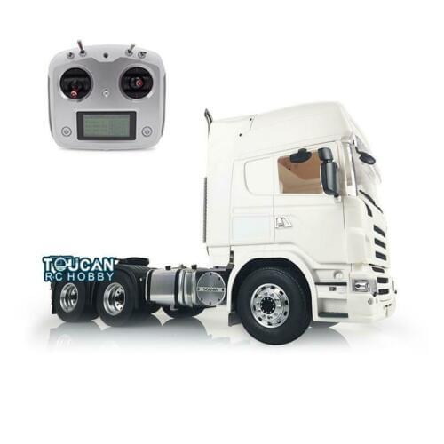 1/14 LESU RC 6*6 Metal Chassis Hercul Sca 802C Cabin Model Chimney Radio THZH0591-SMT4