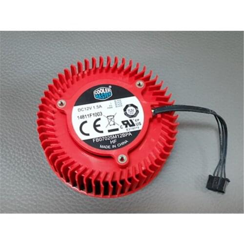 Original fb07025m12bpa 7025 turbofan 12V 1.5A fd6525h12d