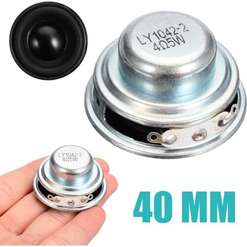 40mm 4Ohm 5W Full Range Speaker Portable Radio Loudspeaker Mini Loudspeaker Tweeter Mid Bass Speaker for DIY HiFi Speakers