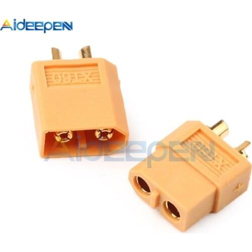 XT60 XT-60 Male Female Bullet Connectors Plugs Banana Plug For RC Lipo Battery Parts