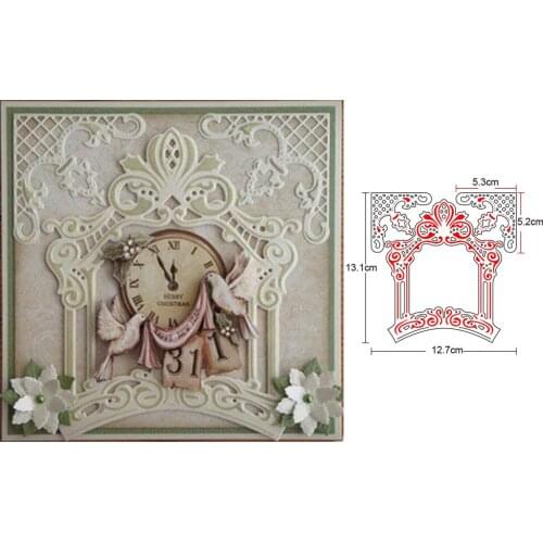 Frame background Metal Cutting Die Stencil for DIY Embossing Paper Photo Album Gift Cards Making Scrapbooking Craft Mould Dies