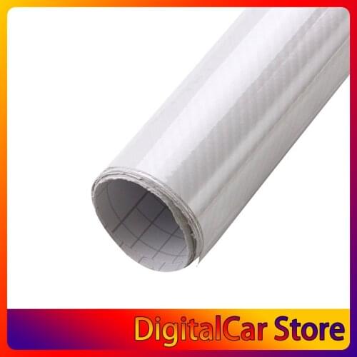 Highlight Carbon Fiber Color Changing Film Glossy 6D Car Carbon Fiber Stickers Interior Film Car Stickers