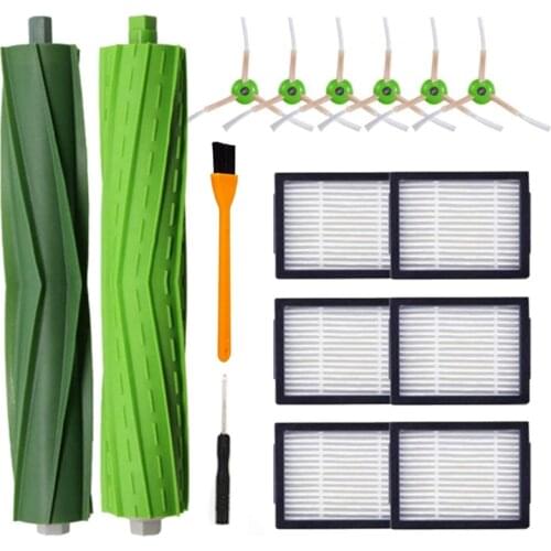 Replacement Parts for IRobot Roomba I7 E5 E6 E7 I7+/I7 Plus Vacuum Cleaner Accessories Roll Brush, Side Brush, Filter