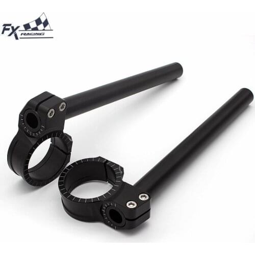 50mm Racing Clip On Ones For For Yamaha YZF R6 2005-2018 R1 98-18 Adjustable Motorcycle Handlebar Fork Handle Bar Clipon Clamp