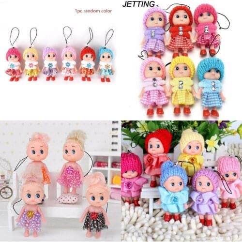 1PCS 8cm Mini Ddung Doll Best Toy Gift for Girl Confused Doll Key Chain Phone Pendant Ornament Hot Sale