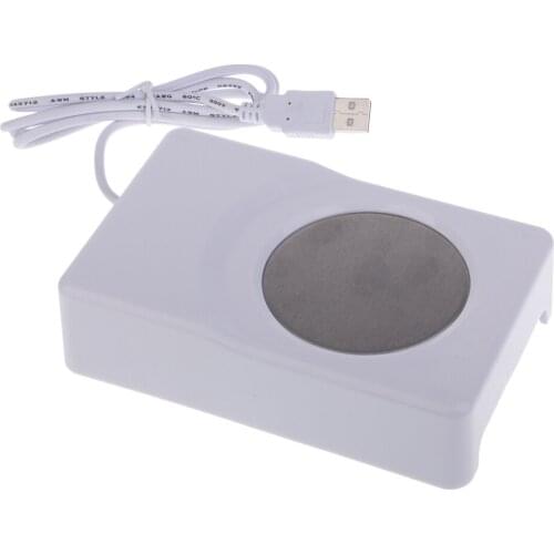 Electric USB Coaster Tea Coffee Cup Mug Warmer Cooler Pad Drink Mat Gift