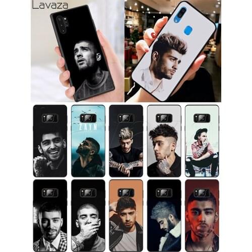 Lavaza Zayn malik Aesthetic Soft Silicone Case for Samsung S6 S7 Edge S8 S9 S10 Note 8 9 10 Plus