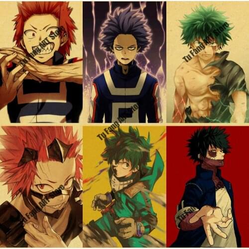 Anime 5D DIY Diamond Painting My Hero Academia Cross Stitch Kits Full Drill Embroidery Mosaic Art Picture Kids Room Decoration