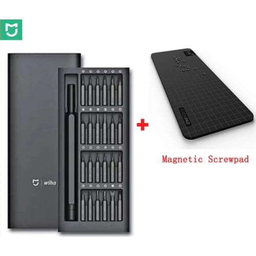 Xiaomi Mijia Wiha Daily Use Screwdriver Kit 24 In 1 Precision Magnetic Bits Box DIY Screw Driver Set for Smart Home