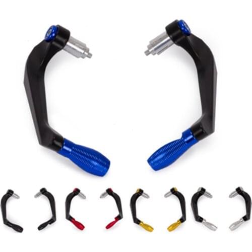 Pair 7/8'' 22mm Universal Motorcycle Brake Clutch Levers Guard Protector Handguard Dual Sport bike Cruiser Bobber Chopper ATV