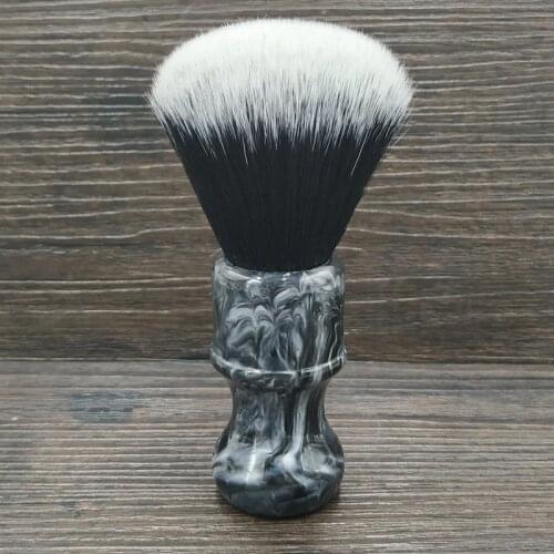 Dscosmetic Discovery 24MM tuxedo synthetic hair knots shaving brush with resin handle