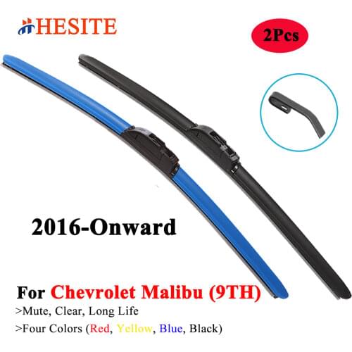 HESITE Hybrid Windshield Wiper Blade For Chevrolet 9TH GE All New Malibu 2016 2017 2018 2019 2020 2021 Convertible Carmax Models