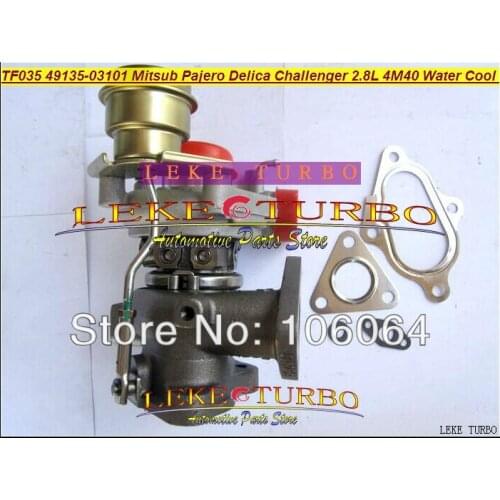 Water Cooled Turbo TF035HM-12T 49135-03111 49135 03111 4913503111 Turbocharger For Mitsubishi PAJERO Delica Challenger 4M40 2.8L