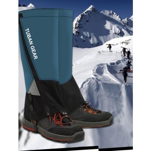 Outdoor Snowproof Waterproof Snow Boots Leggings Ski Equipment Leg Guards Foot Covers Suitable For Walking Climbing Hunting