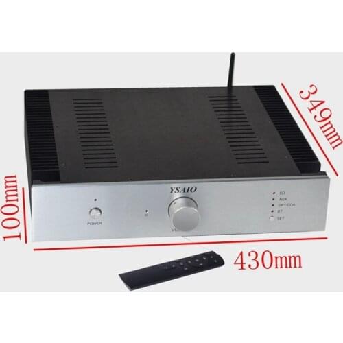 STK350 HiFi power amplifier Home power 300+300 with Bluetooth 5.0 fiber coaxial remote control