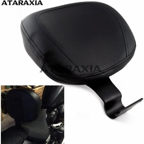 Bike Driver Backrest Leather Cushion Pad Front Rider Backrest Motorcycle Parts For Yamaha Bolt XV950 XVS950 Spec/C Spec2014-2019