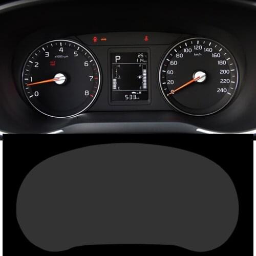 Lsrtw2017 car dashboard screen protector film sticker for kia sportage ql 2015 2016 2017 2018 2019 2020 accessories gt line lcd