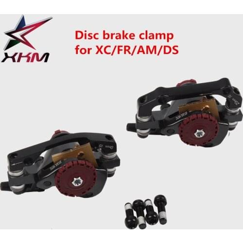 1 pair Mountain bike disc brake clamp cross-country bicycle brake clip for XC/FR/AM/DS front and rear bicycle parts
